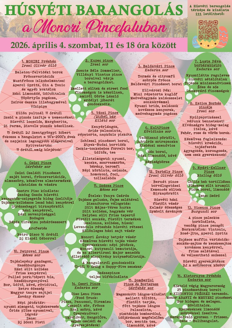 Monori programok 2026 - Események, rendezvények