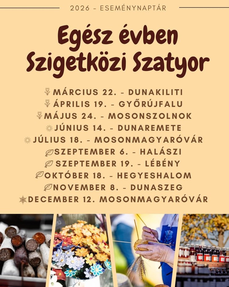Szigetközi Szatyor Vásár 2026