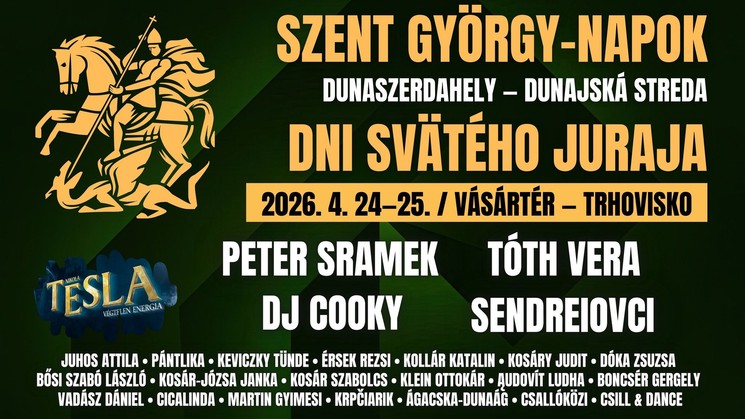 Szent György-napok Dunaszerdahely 2026