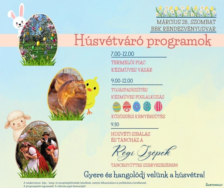 Martonvásár Húsvét 2026 - Húsvétváró programok