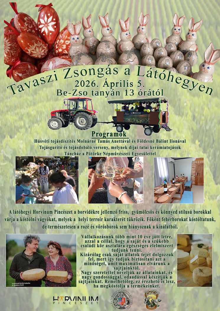 Tatai Húsvét 2026 - Tavaszi zsongás a Látóhegyen