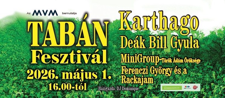 Tabán Fesztivál 2026 Budapest 
