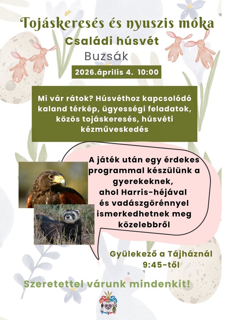 Buzsák programok 2026 - Események és rendezvények