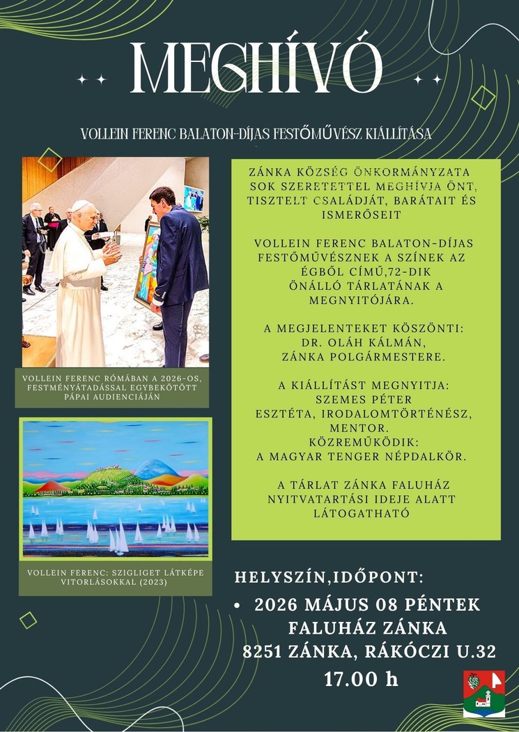 Zánka kiállítás 2026