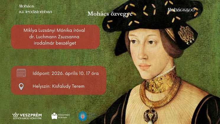 Író-olvasó találkozó Veszprém 2026 - Irodalmi programok az Eötvös Károly Könyvtár szervezésében