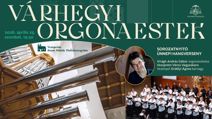 Veszprémi Érsekség programok 2026 - Események, rendezvények