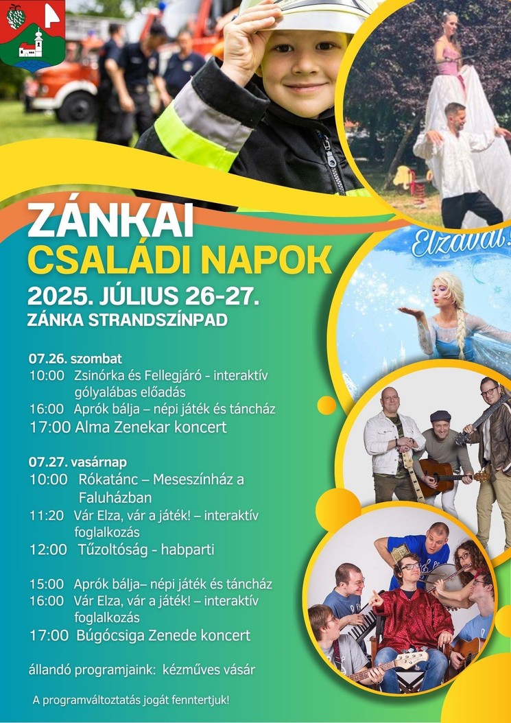 Zánkai gyerekprogramok 2025