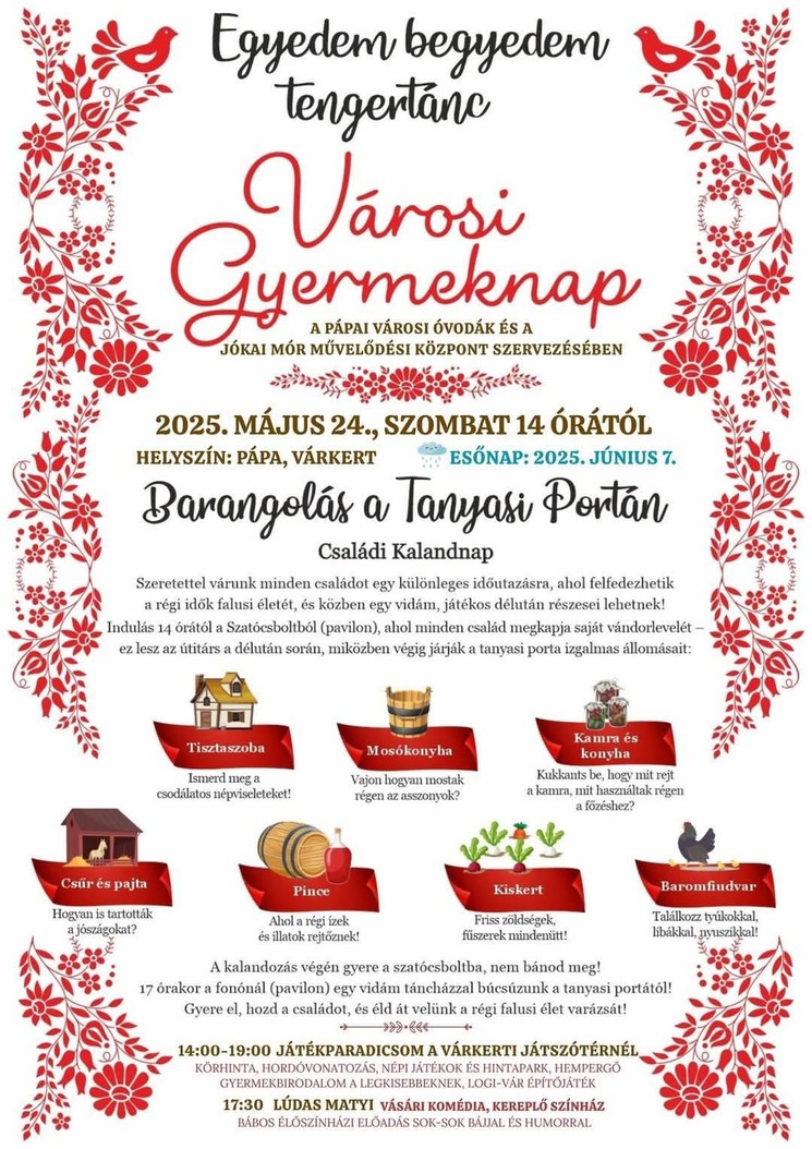Gyermeknap Pápa 2025