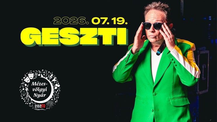 Geszti Péter koncert 2026 Veresegyház