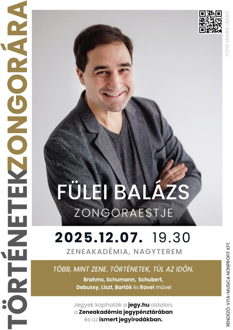 Zongora koncertek 2025 / 2026. Zongoraestek neves előadókkal