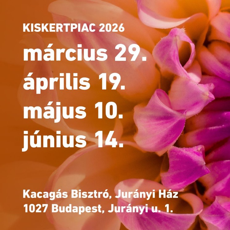 Kiskertpiac Budapest 2026 - Növény és természetes dizájn piac