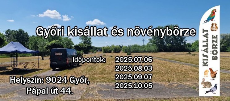 Győri Kisállatbörze 2025