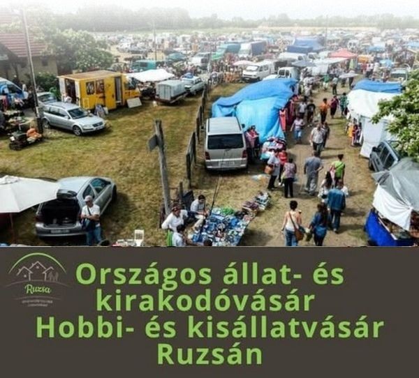 Országos állat- és kirakodóvásár Ruzsa 2026 - Hobbi- és kisállat vásár