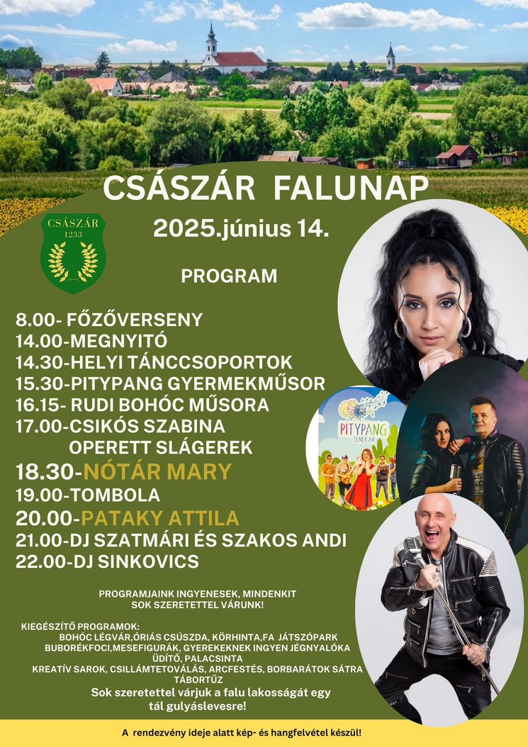 Császári Falunap 2025