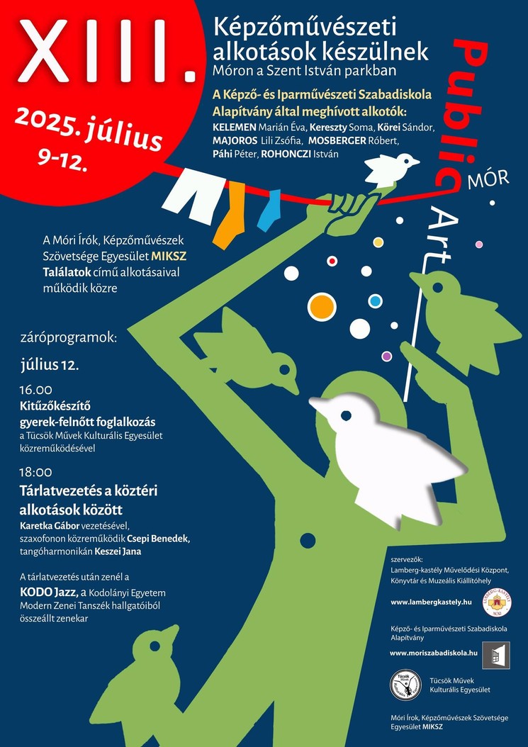 Public Art Mór 2025. Köztéri Művészetek Hete