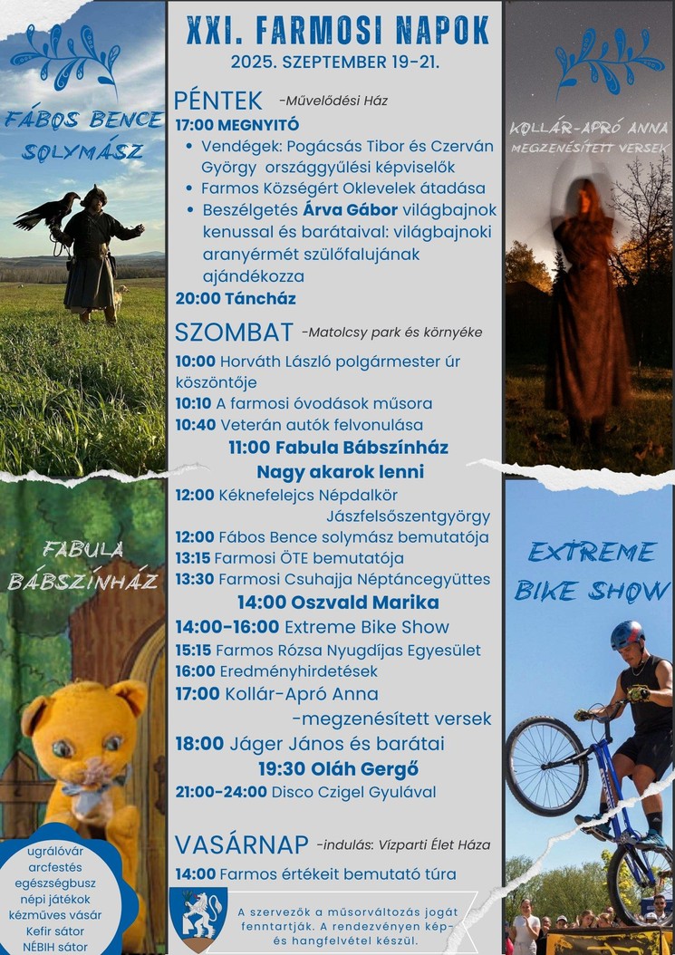 Farmosi Napok 2025