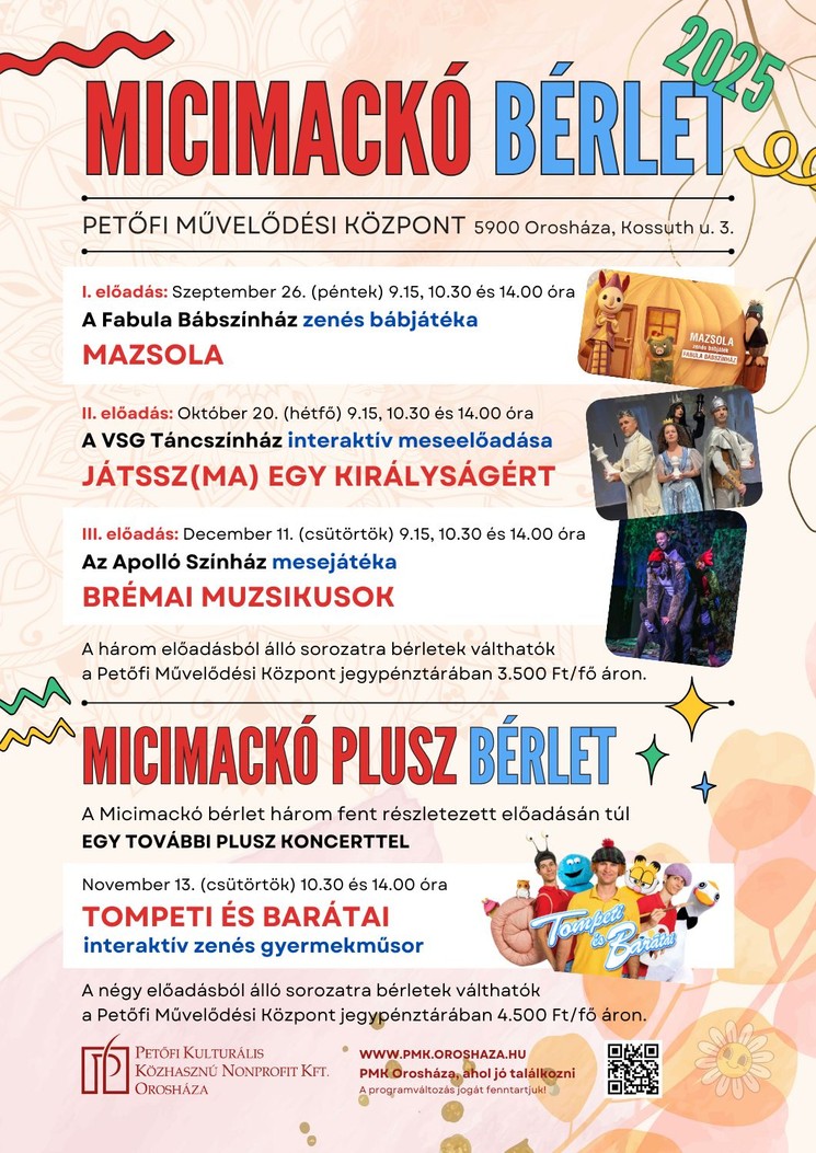 Orosháza gyerekprogramok 2025