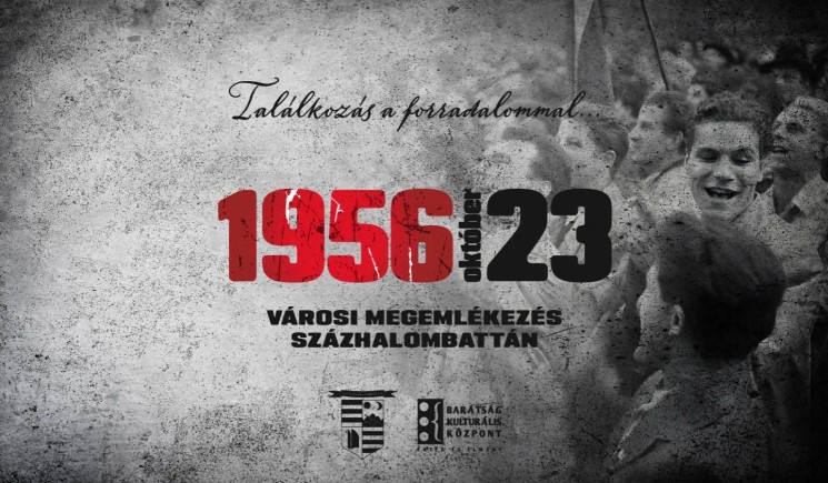 Városi ünnepség Százhalombattán az 1956-os forradalom és szabadságharc évfordulóján