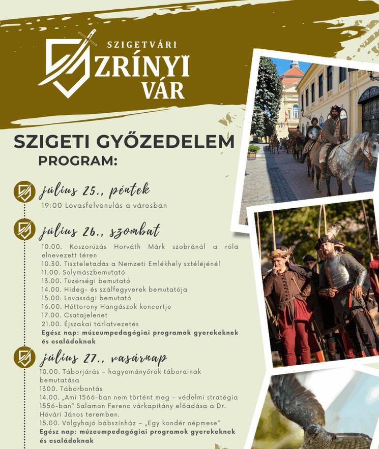 Szigeti győzedelem 2025 Szigetvár