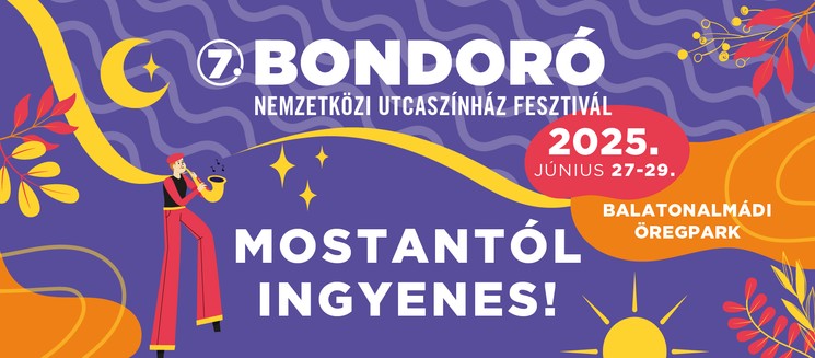 Bondoró Utcaszínház Fesztivál 2025 Balatonalmádi