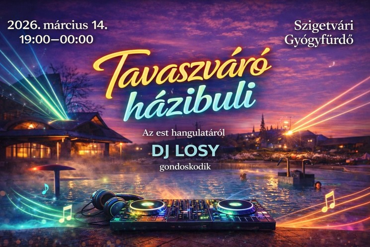 Szigetvári éjszakai fürdőzés 2026