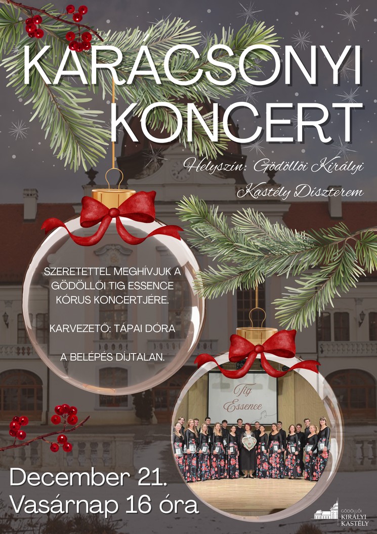 Gödöllői Királyi Kastély koncertek 2025 / 2026