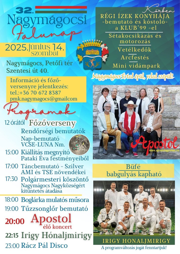 Nagymágocsi Falunap 2025