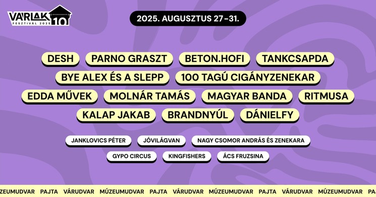 VárLak Fesztivál 2025 Fülek