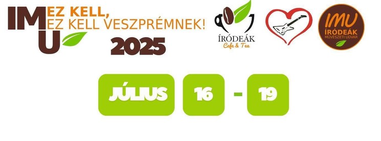 Íródeák Művészeti Udvar 2025 Veszprém