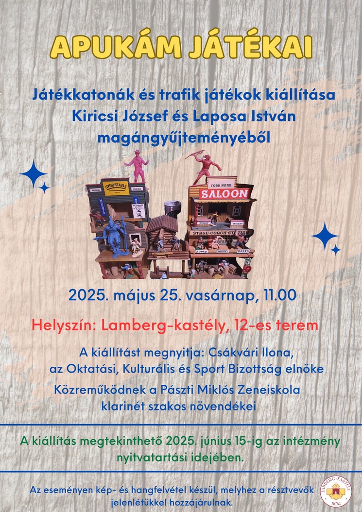 Móri kiállítás 2025. Állandó és időszaki kiállítások a Lamberg-kastélyban