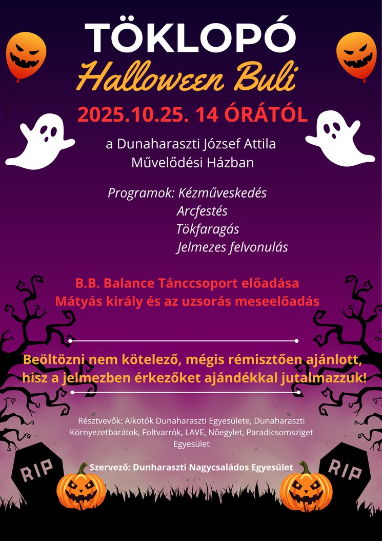 Halloween Dunaharaszti 2025