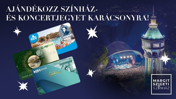 Ajándék belépőjegy 2025. Ajándékozz koncert- vagy színházjegyet Karácsonyra
