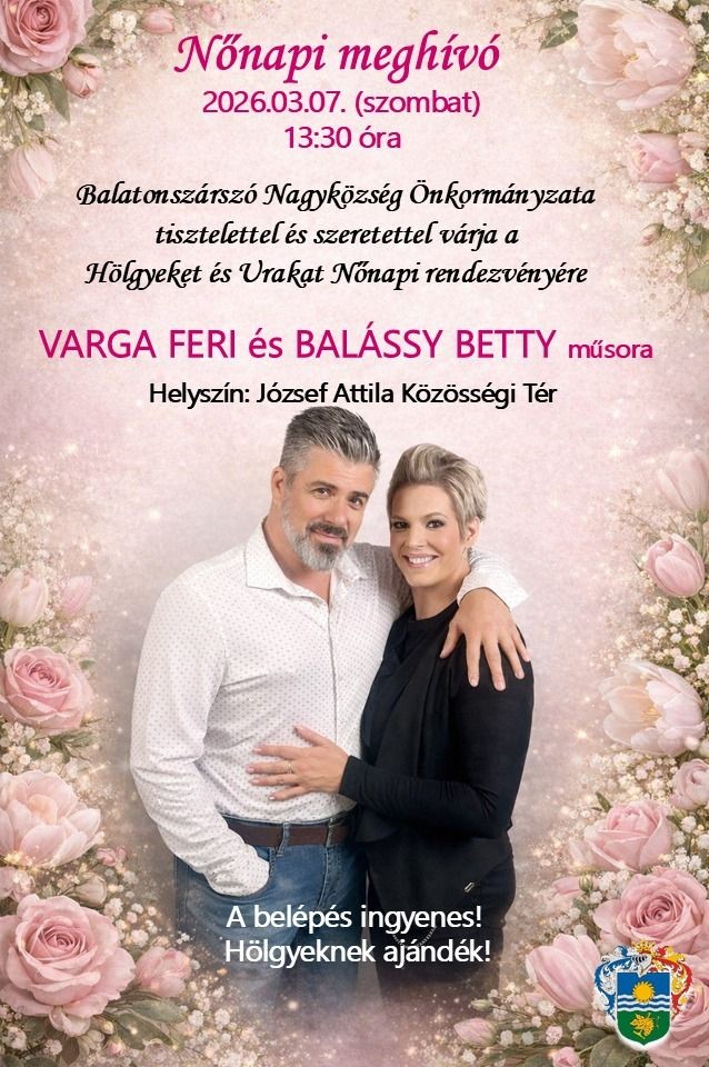 Nőnap Balatonszárszó 2026