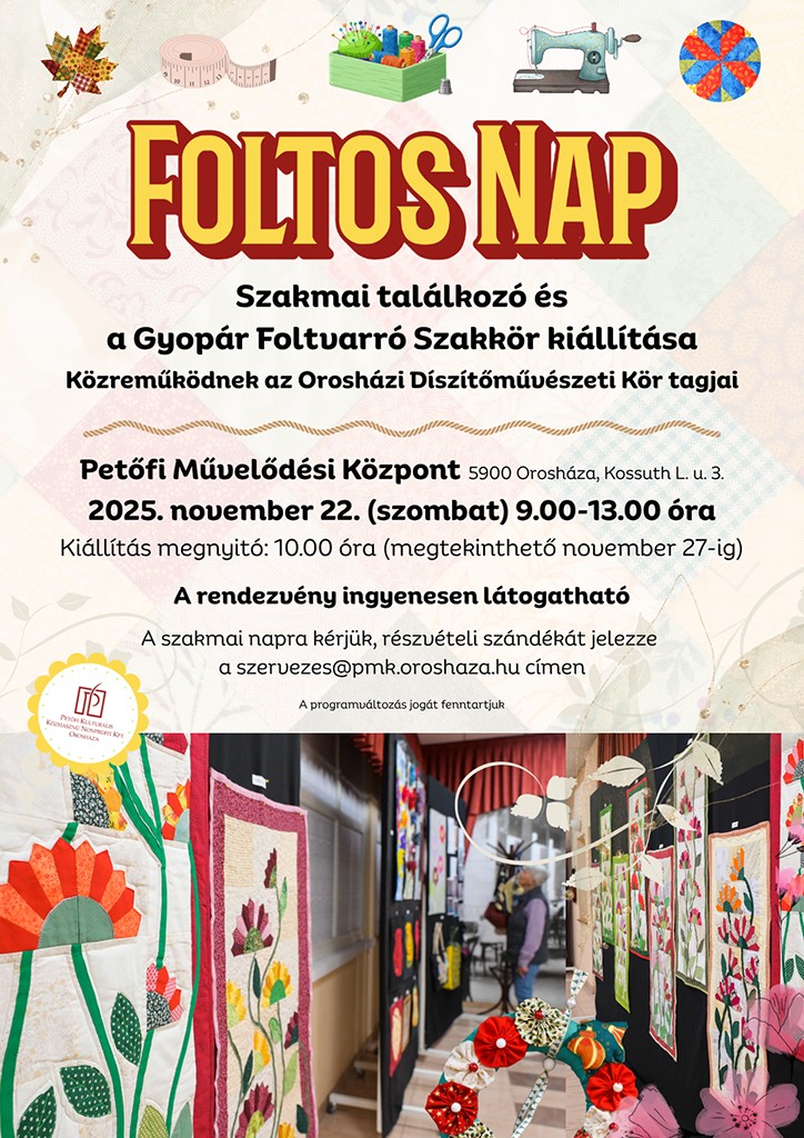 Kiállítás Orosháza 2025