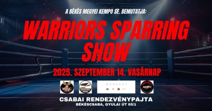 Sparring Day Békéscsaba 2025. Küzdelmi nap a Csabai Rendezvénypajtában