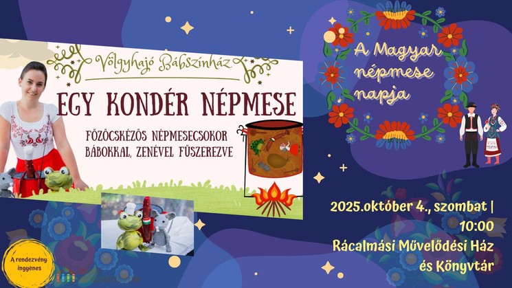Magyar Népmese Napja Rácalmás 2025
