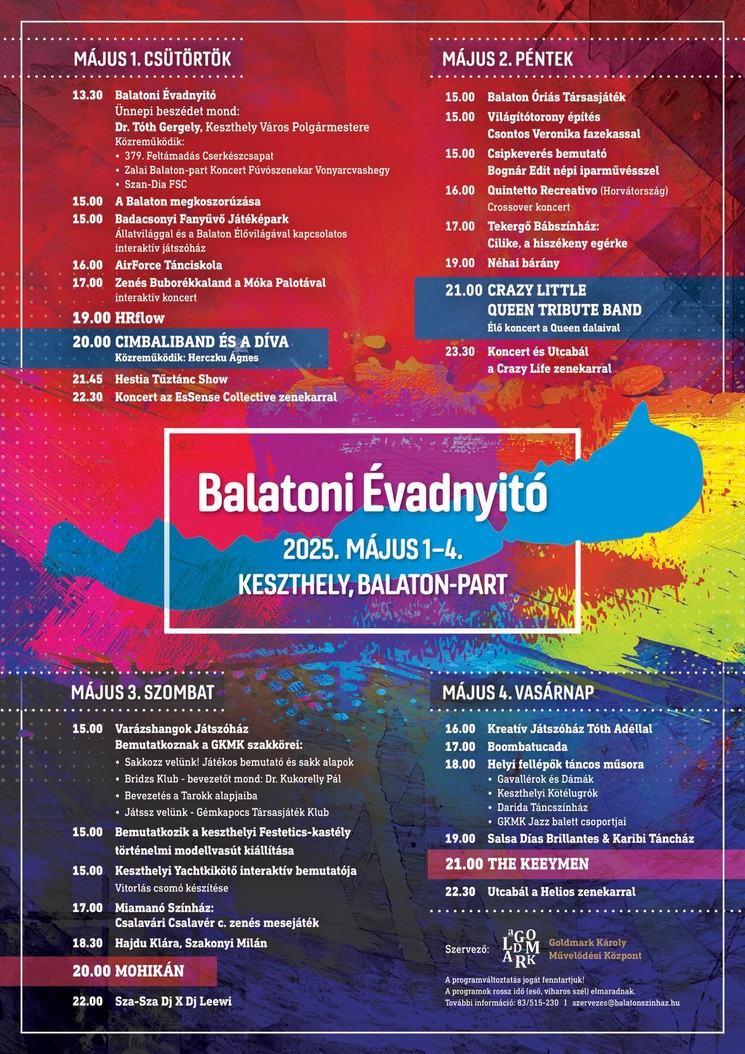 Balatoni Évadnyitó Keszthely 2025