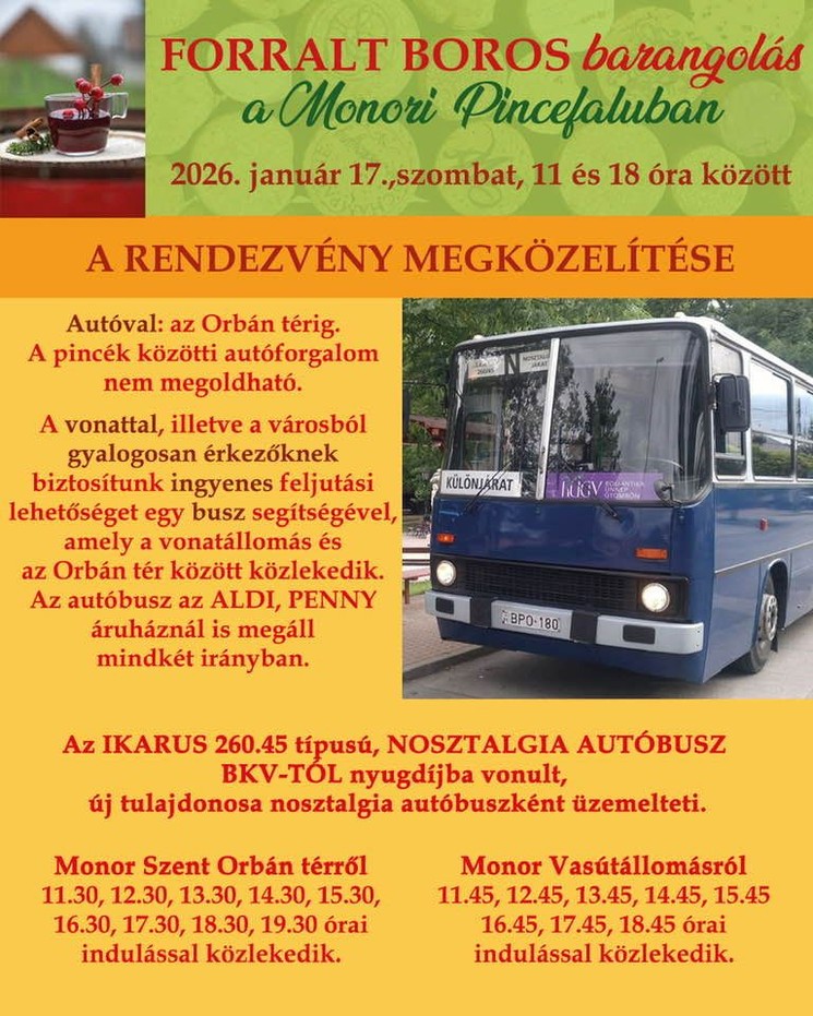 Borvidék túrák és kirándulások Magyarországon