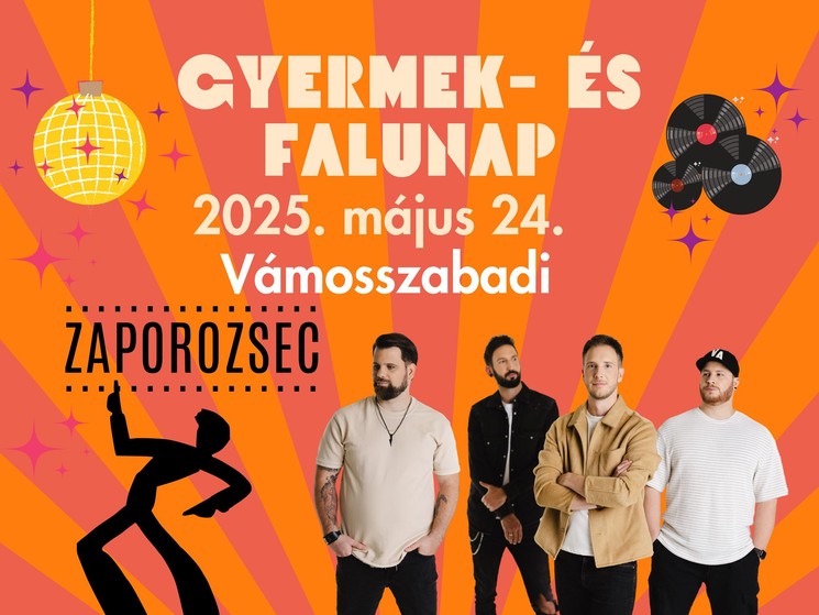 Gyereknap Vámosszabadi 2025. Falu- és gyermeknap