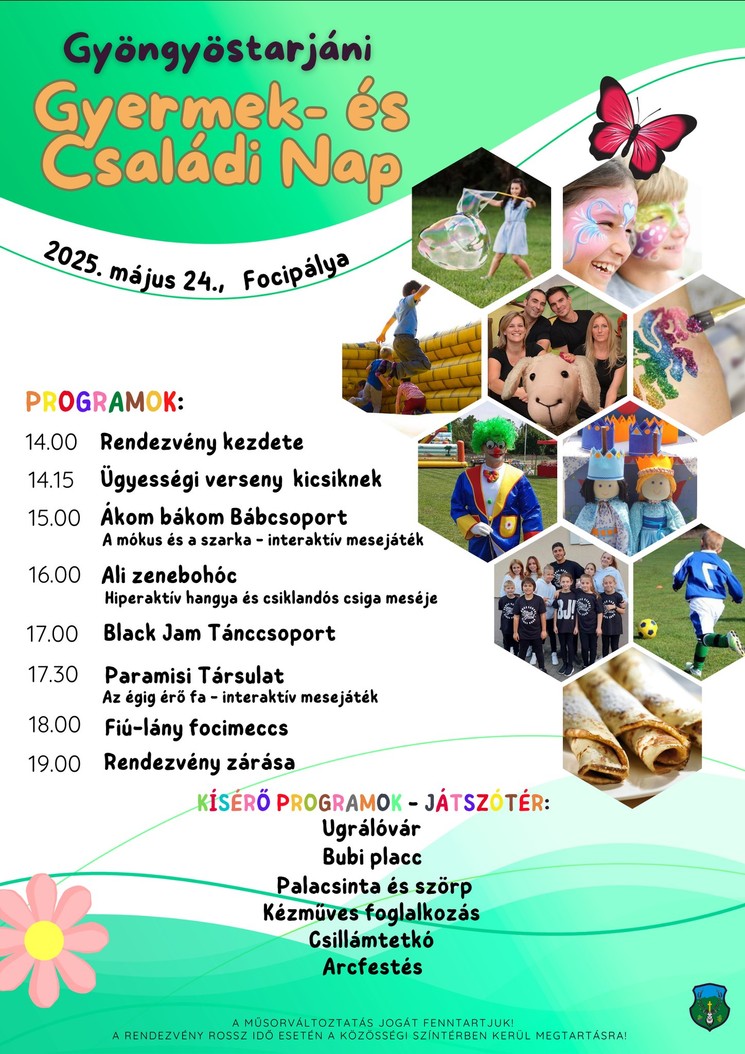 Gyöngyöstarjáni Gyermek- és Családi nap  2025