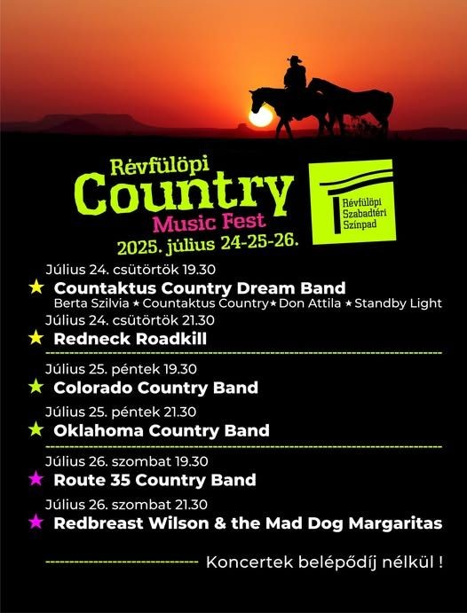 Révfülöpi Country Music Fest 2025