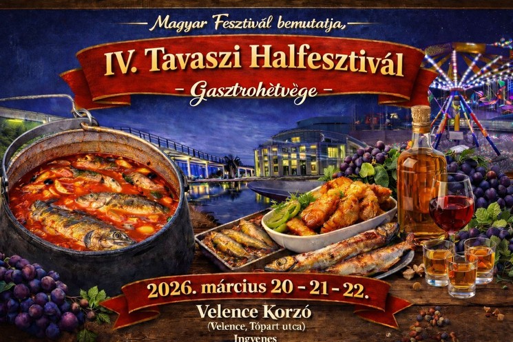 Tavaszi Halfesztivál 2026 Velence 