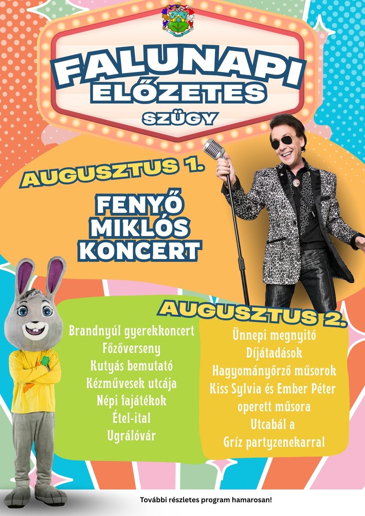 Szügyi Falunap 2025