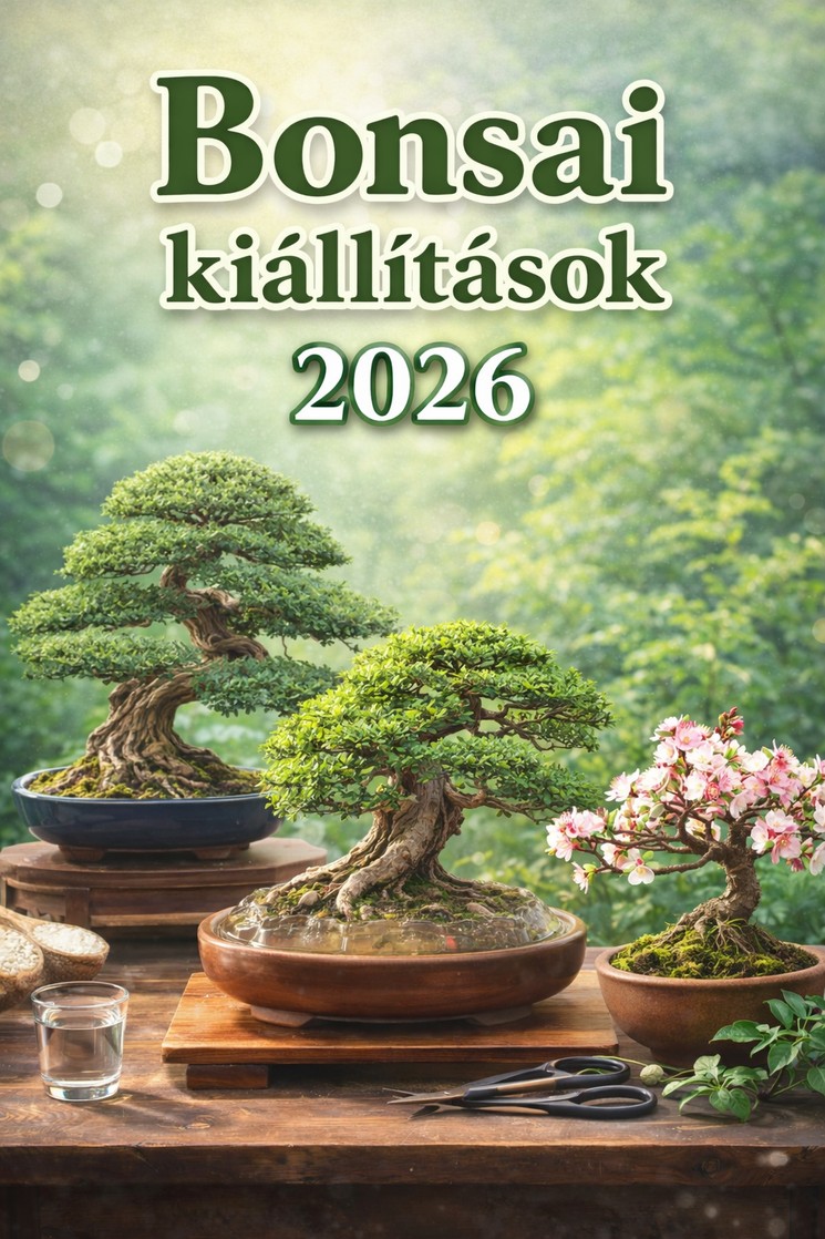 Bonsai kiállítás 2026