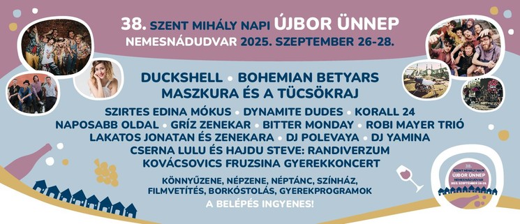 Szent Mihály-napi Újbor Ünnep Nemesnádudvar 2025