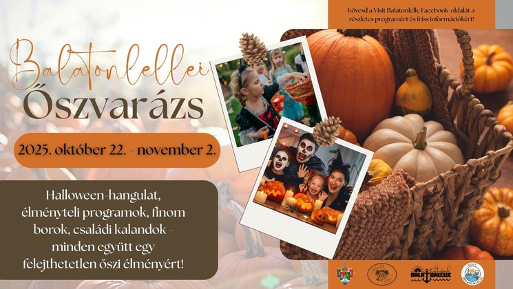 Halloween Balatonlelle 2025. Programok, események