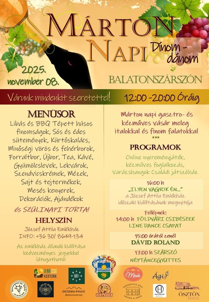 Márton-nap Balatonszárszó 2025