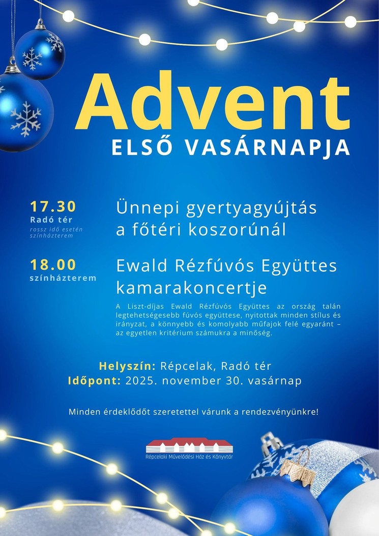 Advent Répcelak 2025