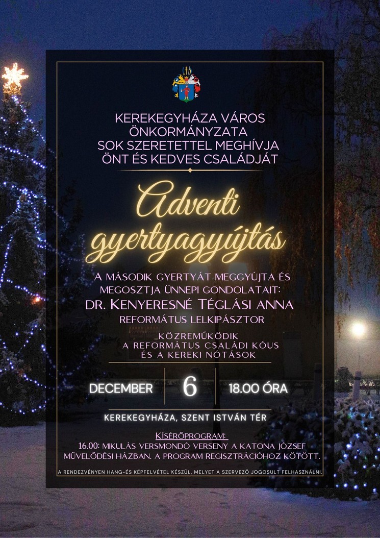 Advent Kerekegyháza 2025