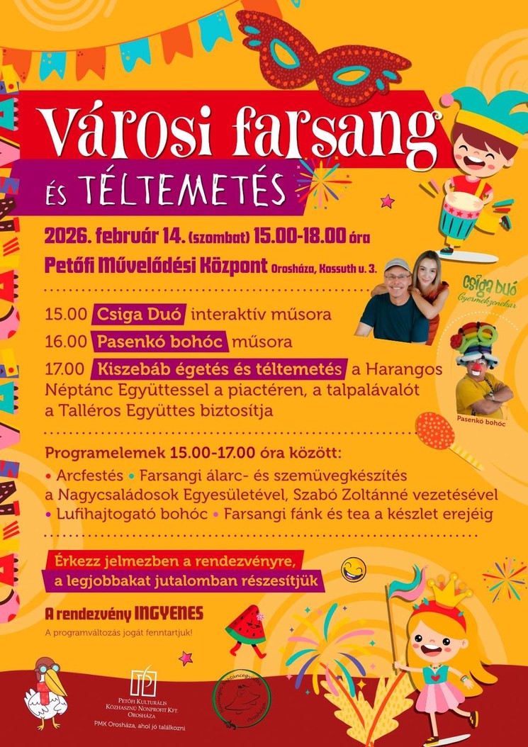 Farsang Orosháza 2026